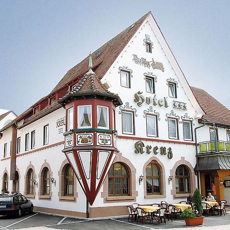 Hotel Kreuz Gaestehaus Und Lauchertbar Mit Terrasse Gammertingen Dış mekan fotoğraf