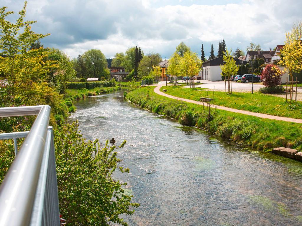 Hotel Kreuz Gaestehaus Und Lauchertbar Mit Terrasse Gammertingen Dış mekan fotoğraf